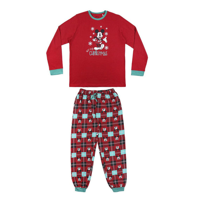 Pijama Mickey Mouse Bărbați Roșu