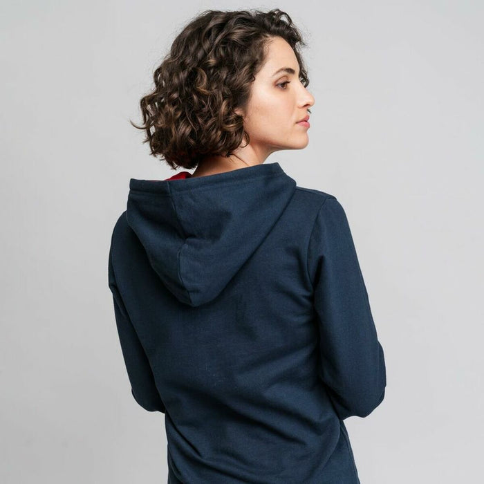 Hanorac cu Glugă Femei Minnie Mouse Albastru închis