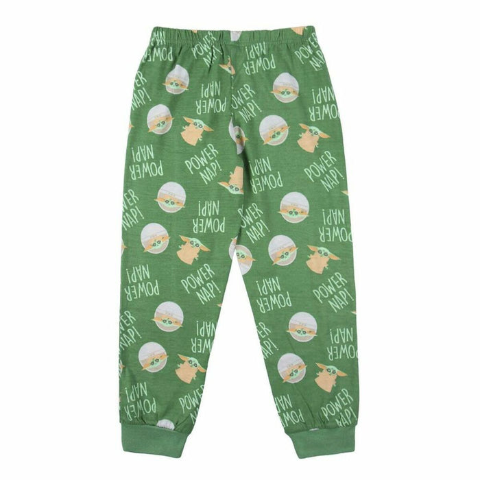 Pijama Infantil The Mandalorian Verde inchis