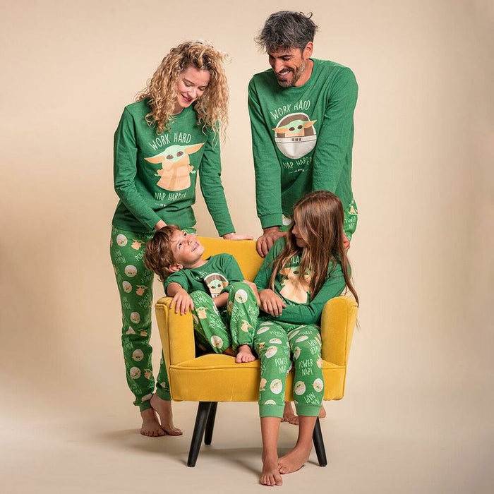 Pijama The Mandalorian Verde inchis (Adulți) Bărbați