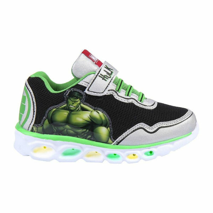 Adidași cu LED The Avengers Negru