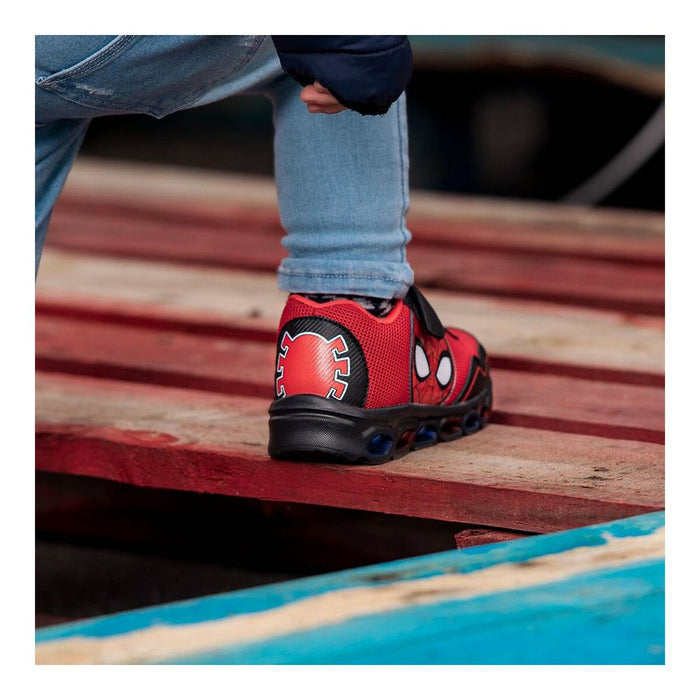 Adidași cu LED Spider-Man Roșu