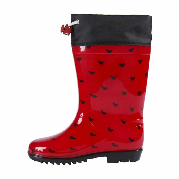 Cizme de Cauciuc pentru Copii Mickey Mouse Roșu