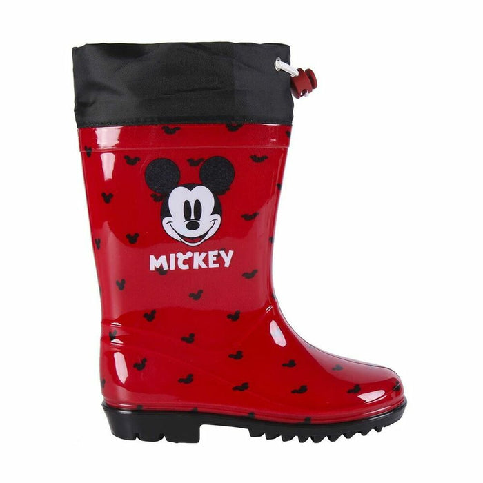 Cizme de Cauciuc pentru Copii Mickey Mouse Roșu