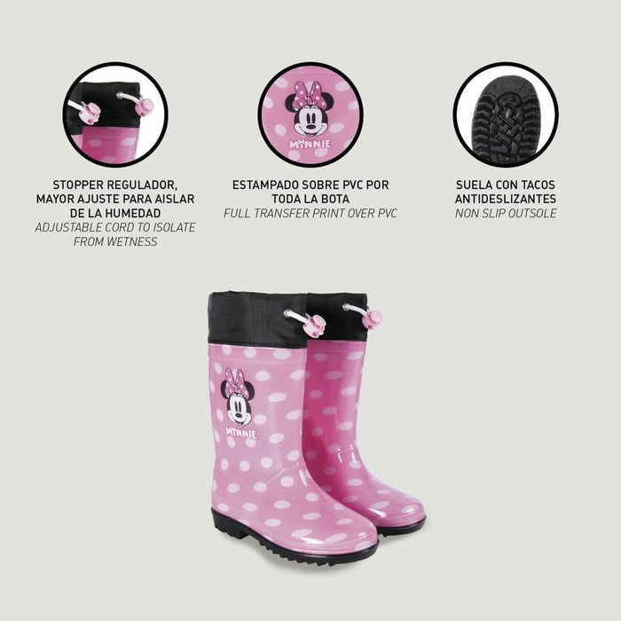 Cizme de Cauciuc pentru Copii Minnie Mouse