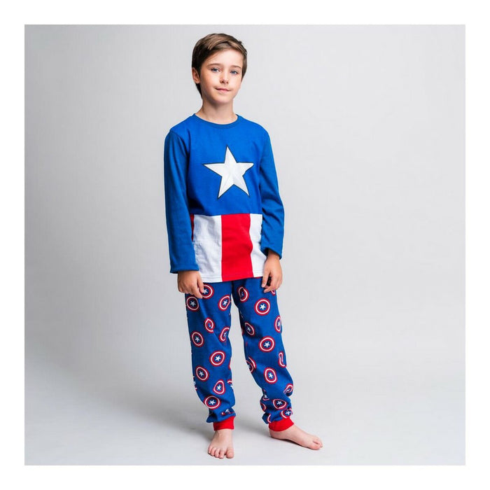 Pijama Infantil The Avengers Roșu