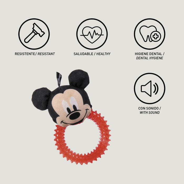 Jucărie pentru câini Mickey Mouse   Roșu