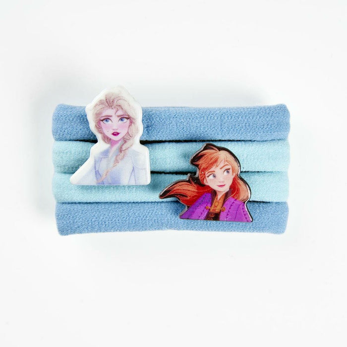 Elastic pentru Păr Frozen 4 Unități Multicolor