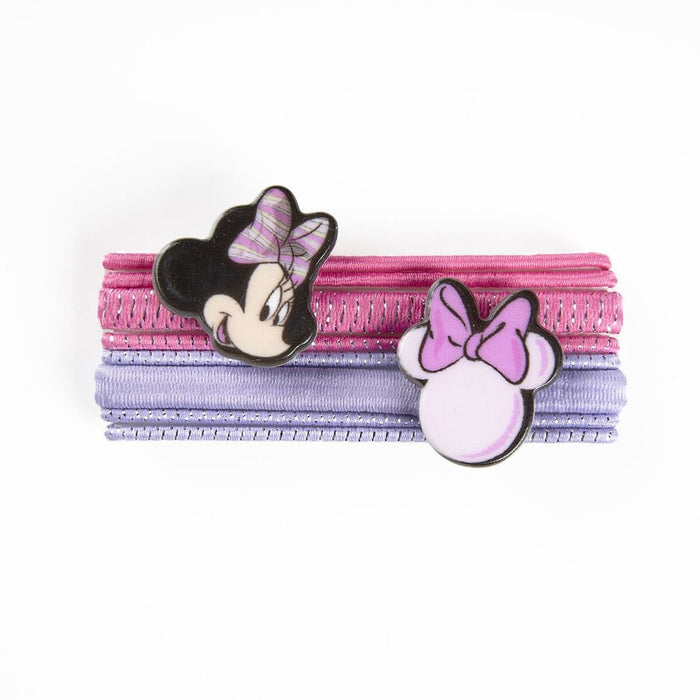 Elastice de Păr Minnie Mouse 8 Piese Multicolor