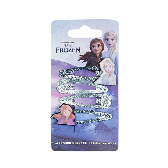 Agrafe de păr Frozen 4 Piese Multicolor