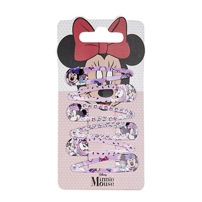 Agrafe de păr Minnie Mouse 6 Piese Multicolor