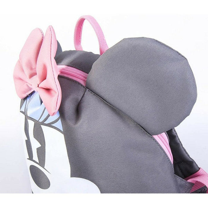 Rucsac pentru Copii Minnie Mouse Gri (9 x 20 x 25 cm)