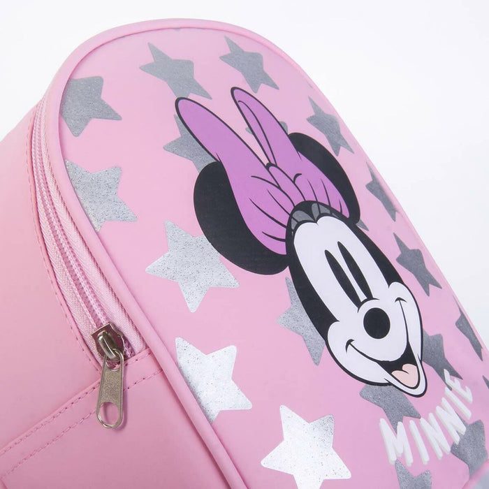Ghiozdan Minnie Mouse Roz (18 x 10 x 21 cm)