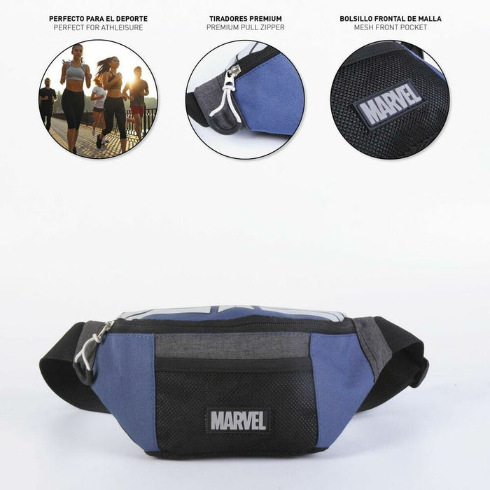 Borsetă Marvel Albastru (27 x 15 x 9 cm)