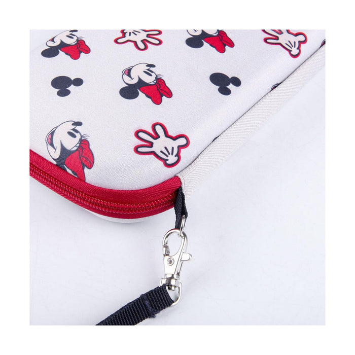 Carcasă pentru Nintendo Switch Minnie Mouse Gri deschis (12 x 4,5 x 26 cm)