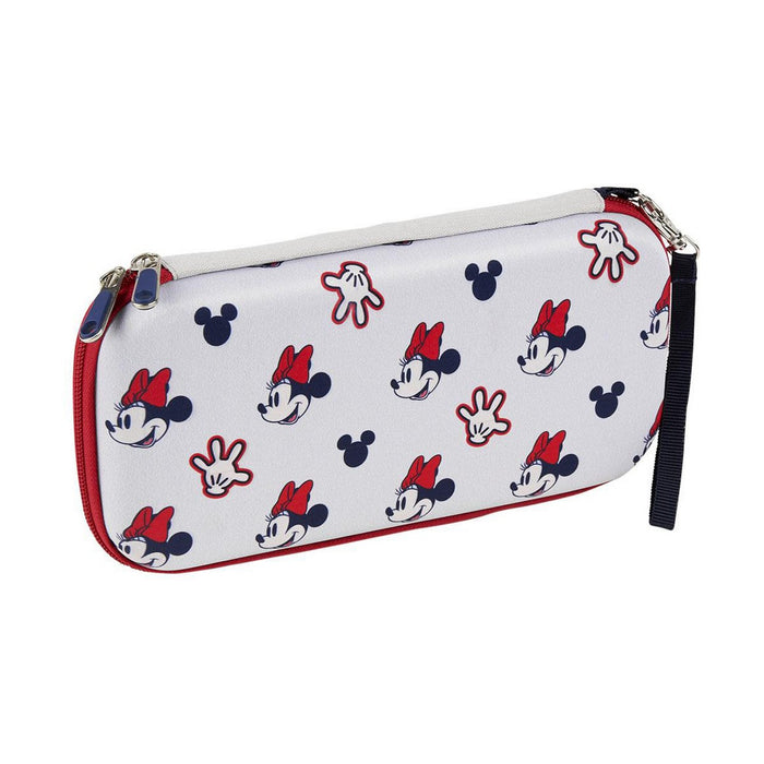 Carcasă pentru Nintendo Switch Minnie Mouse Gri deschis (12 x 4,5 x 26 cm)