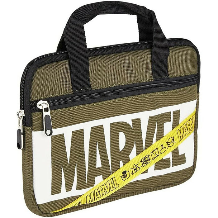 Servietă pentru Laptop Marvel Verde inchis 18 x 2 x 25 cm