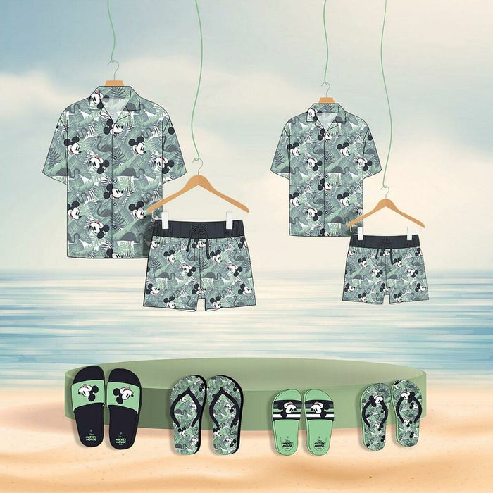 Șlapi pentru Copii Mickey Mouse Verde Verde deschis
