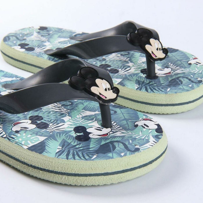 Șlapi pentru Copii Mickey Mouse Verde Verde deschis