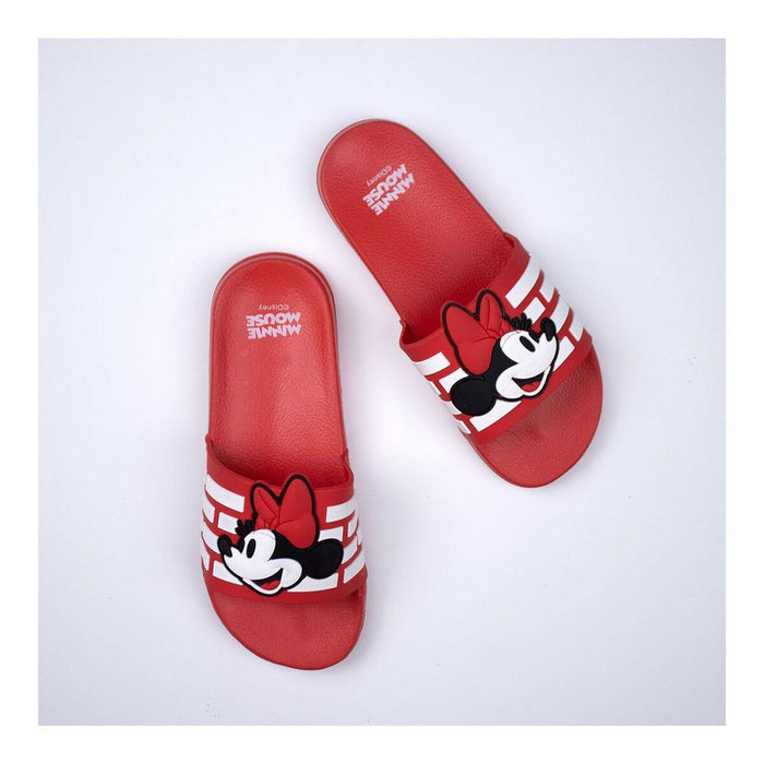 Șlapi de Piscină Minnie Mouse Roșu