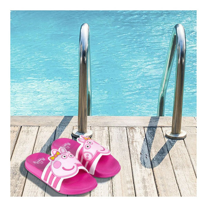 Șlapi de Piscină Peppa Pig Roz
