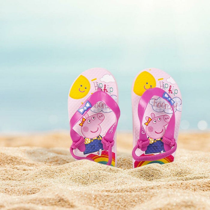 Șlapi de Piscină Peppa Pig Roz
