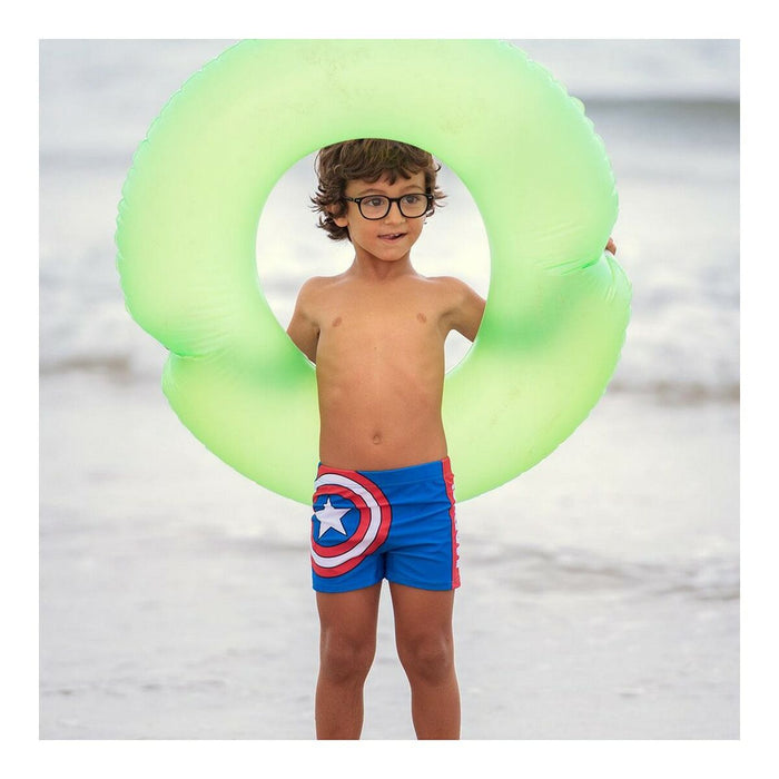 Costumul de Baie Boxer Pentru Copii The Avengers Albastru