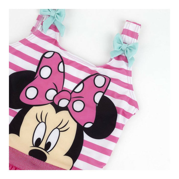 Costum de Baie Fete Minnie Mouse Roz