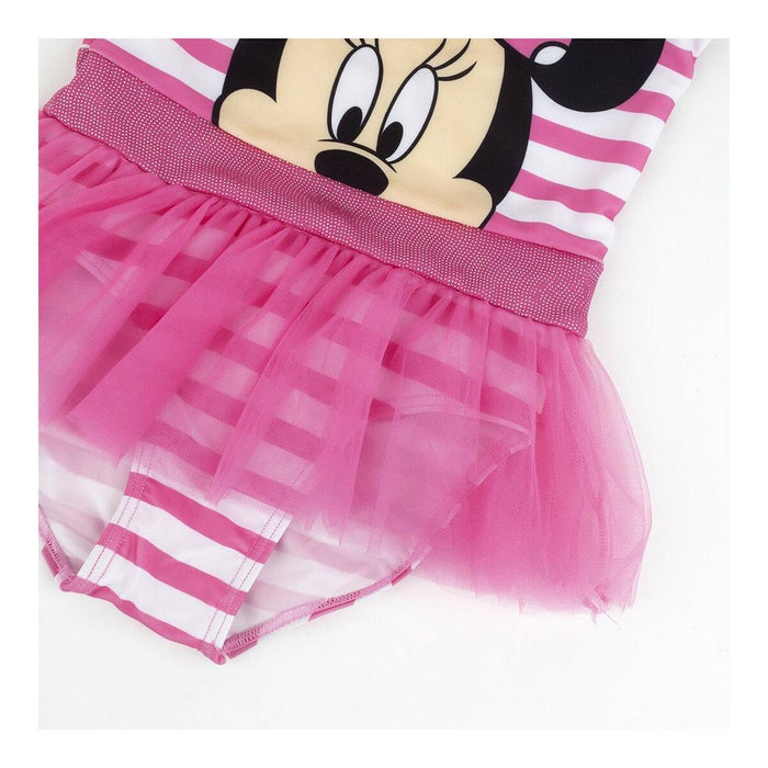 Costum de Baie Fete Minnie Mouse Roz