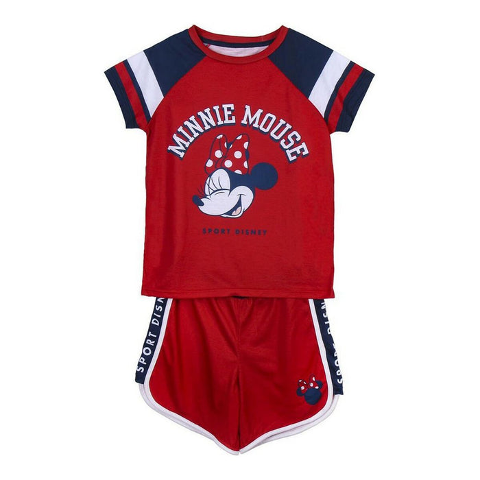 Set de lenjerie/haine Minnie Mouse Roșu