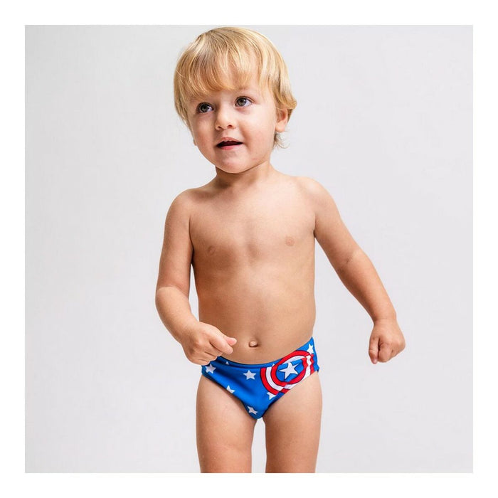 Costum de Baie Copii The Avengers Albastru