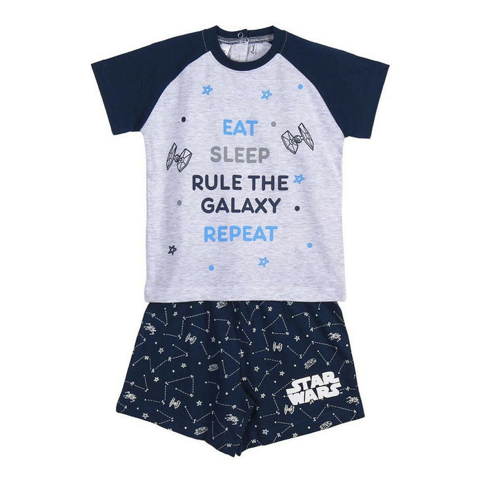 Pijamaua de Vară Star Wars Albastru