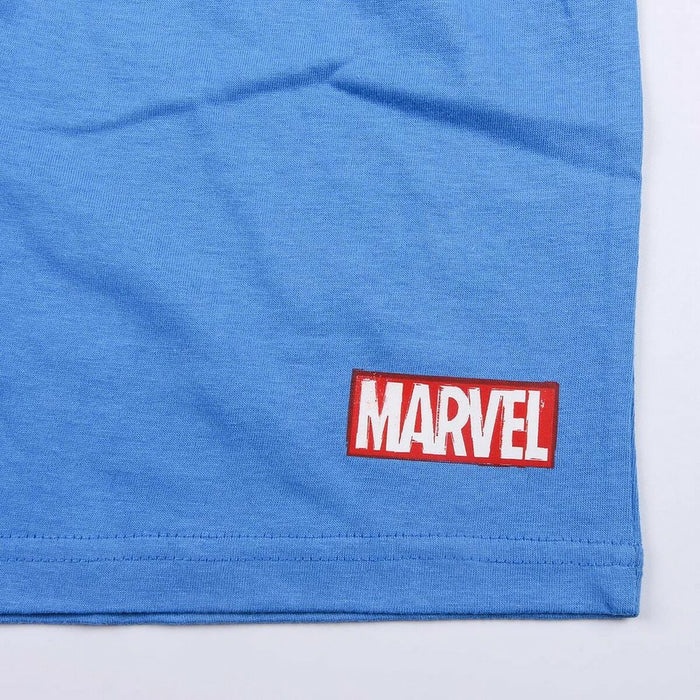 Pijamaua de Vară Marvel Gri Albastru