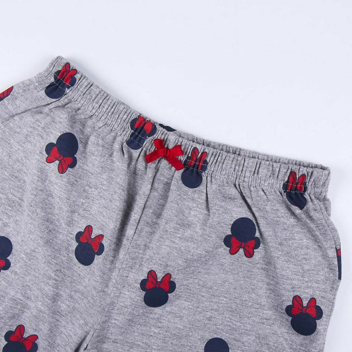 Pijamaua de Vară Minnie Mouse Albastru închis Gri
