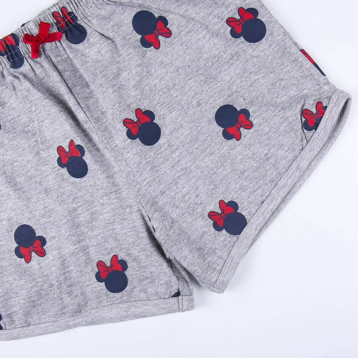 Pijamaua de Vară Minnie Mouse Albastru închis Gri