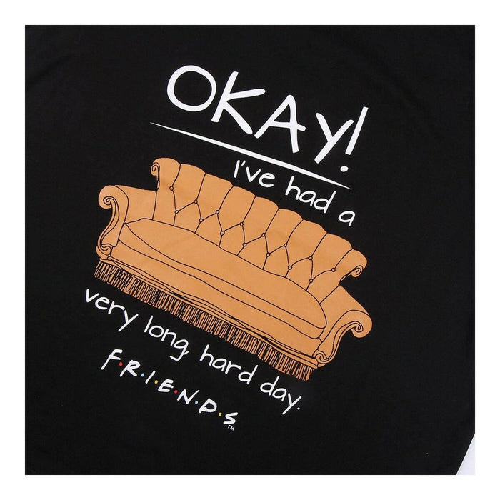 Pijama Friends Albastru închis