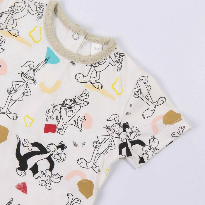 Set de lenjerie/haine Looney Tunes Ocru