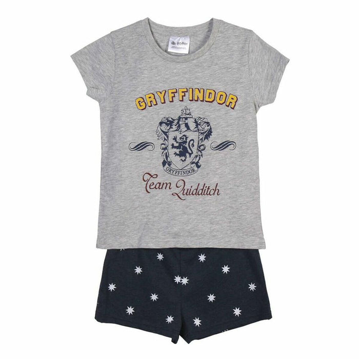 Pijama Infantil Harry Potter Gri