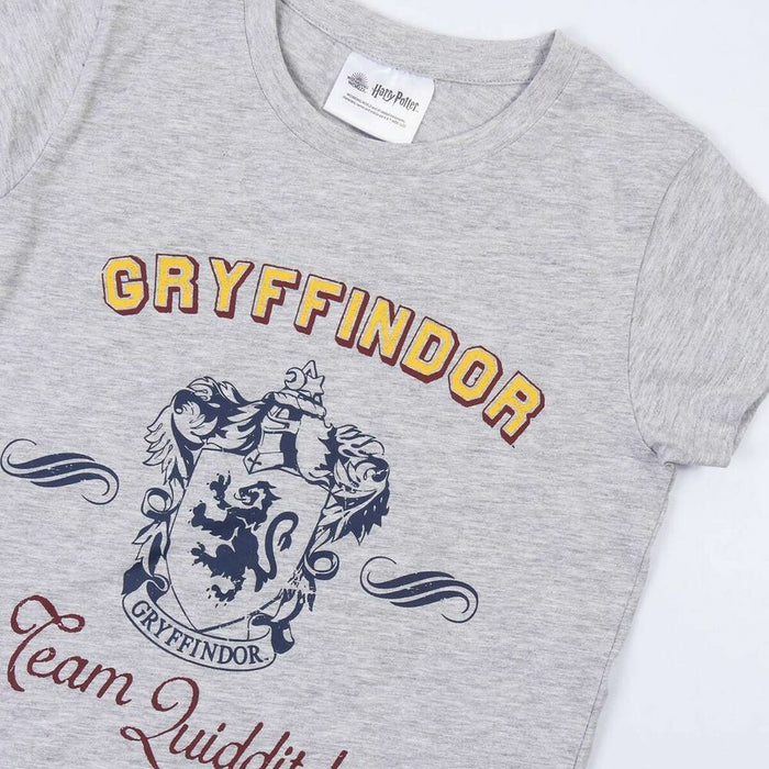 Pijama Infantil Harry Potter Gri