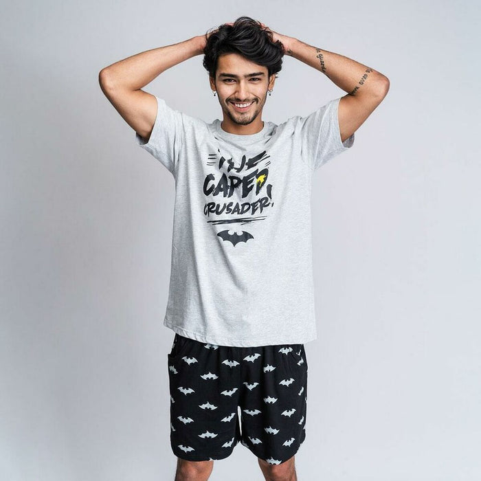 Pijama Batman Gri (Adulți)