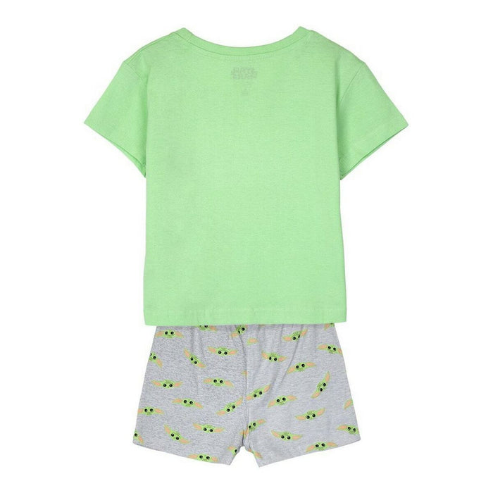 Pijamaua de Vară The Mandalorian Verde Verde deschis Infantil