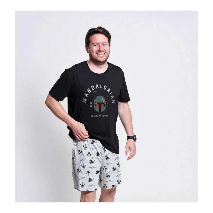 Pijama Boba Fett Albastru închis (Adulți) Bărbați