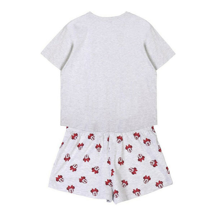 Pijama Minnie Mouse Gri Femeie
