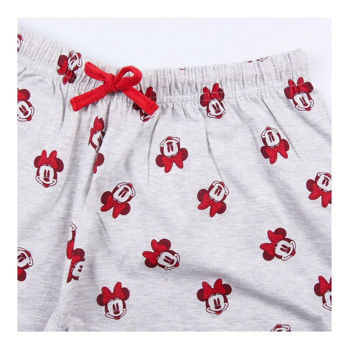 Pijama Minnie Mouse Gri Femeie