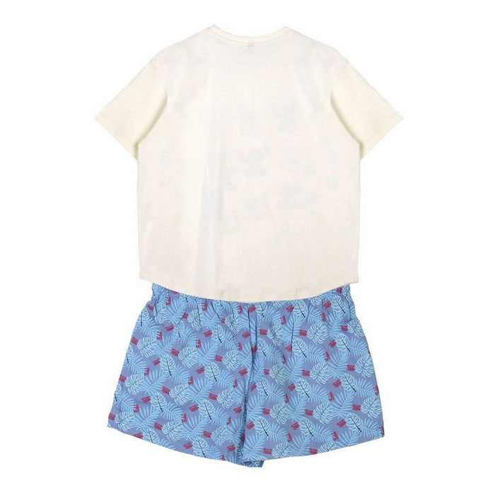 Pijama Stitch Femeie Albastru