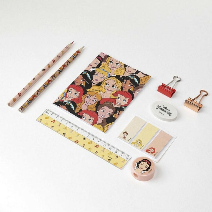 Set de Papetărie Disney Princess Negru (12 pcs)