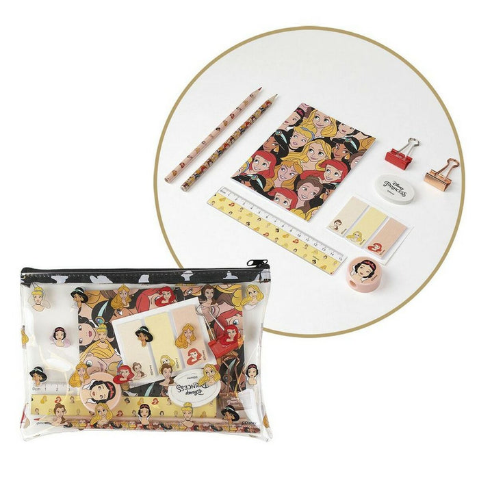 Set de Papetărie Disney Princess Negru (12 pcs)