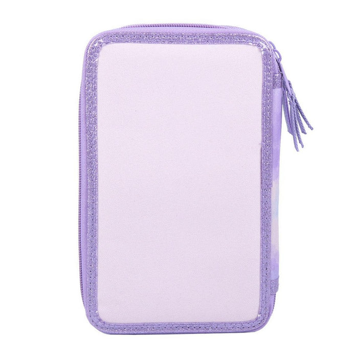 Penar cu Accesorii Frozen 43 Piese Liliachiu (12,5 x 6,5 x 19,5 cm)