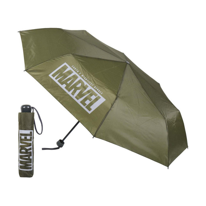 Umbrelă Pliabilă Marvel Verde (Ø 97 cm)