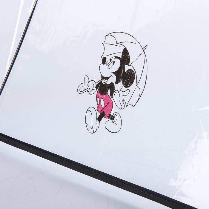 Umbrelă Mickey Mouse Transparent Negru PoE